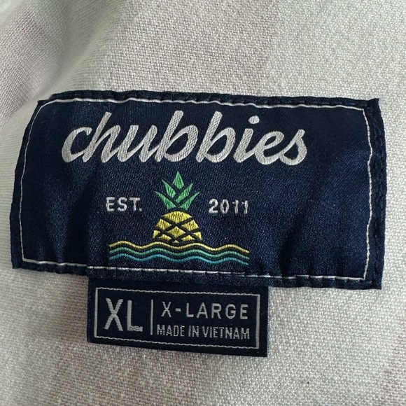 Men's Chubbies The Chubberalls 2.0 American Flag Overalls Red White Blue Size XL - Picture 5 of 6